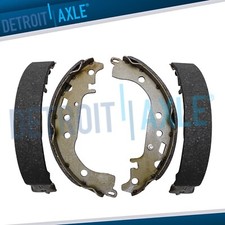 Pair Rear Drum Brake Shoes Set