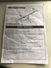 Hedstrom Outdoor Garden Seesaw  MO8682 Safety Guidlines and Instructions ONLY