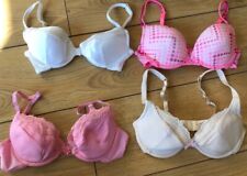 Mixed Bundle Of Pink / White / Cream Underwear / Lingerie / Bras 32B