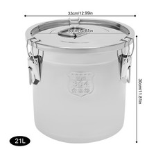 21L Airtight Rice Bucket