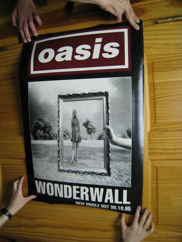 Oasis poster wonderwall - poster,