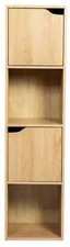 4 Tier Wooden Bookcase Shelf