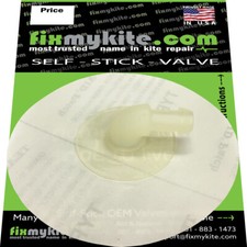 FixMyKite Self Stick Mega Airush SPS 90 One Pump Kiteboard Kite Repair Valve