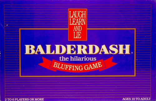 Tyco games balderdash - games, the