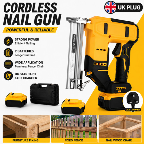 Cordless electric staple - electric,