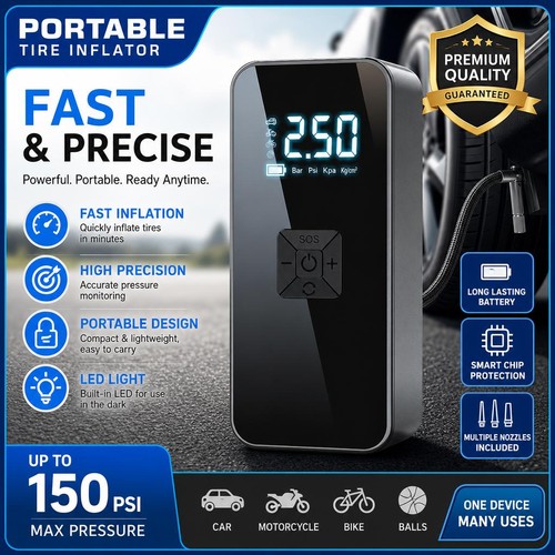 Tire air compressor pump - air,