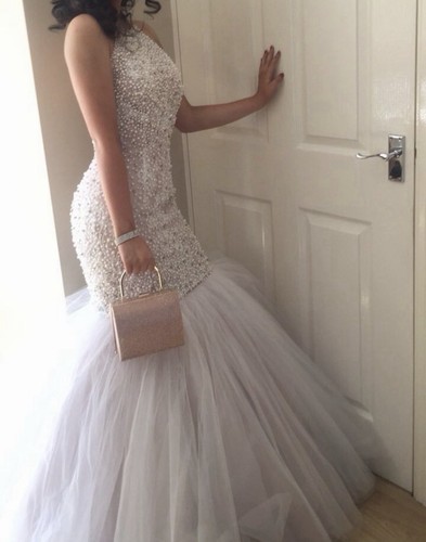Sherri hill pearl mermaid - hill, prom