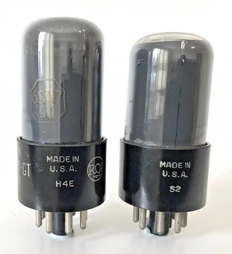Rca jan 6sn7 grey - rca,