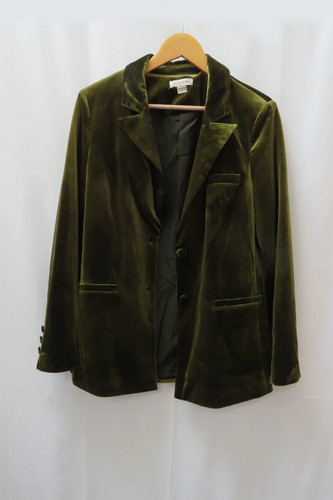 Monsoon velvet blazer size - velvet,