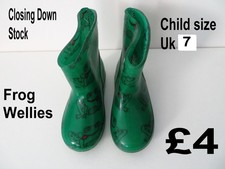 Unisex Kids Frog Green