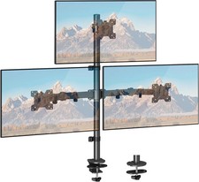 [Read Description]Suptek 800mm Tall Pole Triple Monitor Arm Desk Mount for Most
