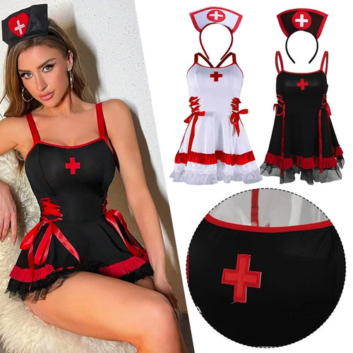 Women sexy nurse cosplay - women,