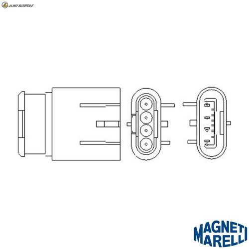 Lambda sensor 466016355154 for - sensor,