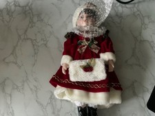 16” Christmas Porcelain Doll
