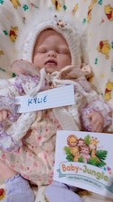KYLIE❤️Full body Soft Platinum Silicone Girl  17 Inch 43cm 7lbs 2.7kgs❤️