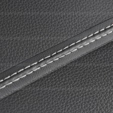 2M Grey Leather Car Door