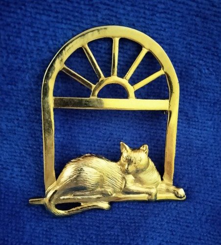 Vintage cat window - vintage,