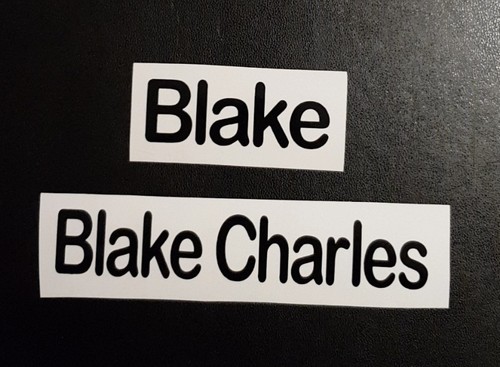 Personalised vinyl name - personalised,