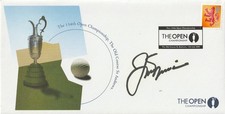 A 1970 Jack Nicklaus "Autographed" 1st Day Cover for his 2nd "Open" Victory