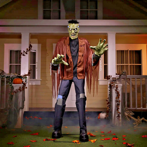 5ft animated monster with - 7.5ft,