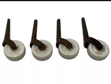 Antique Porcelain Metal Caster