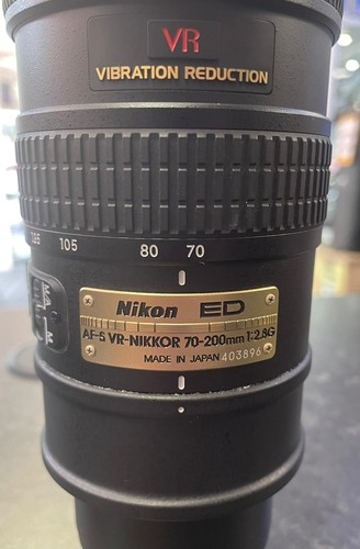 Nikon nikkor 70 200mm - af-s, 70-200mm