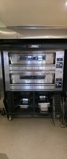 Moretti Forni Twin Deck Pizza Oven Serie P Gas