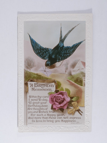 Antique edwardian embossed - antique,
