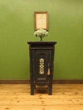 Small Black French Cupboard