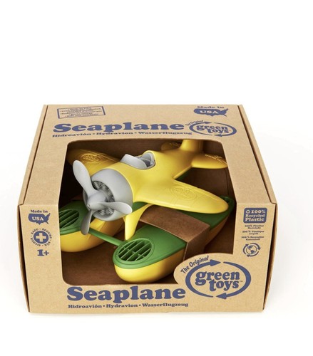 Green toys seaplane bath - toys,