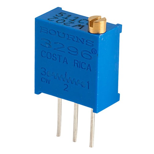 Bourns 3296w 3 8 - 3/8, cermet