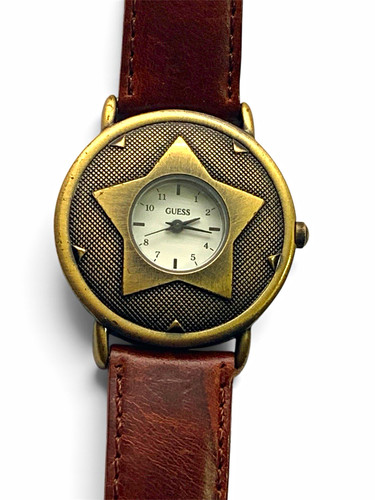 Vintage guess star and - vintage, brown