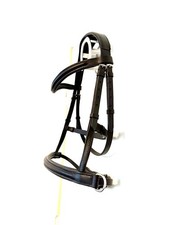 Brown Black Bitless Bridle –