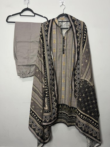 Pakistani lawn suits stitched - lawn,