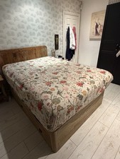 Loaf Double Wooden Bed With