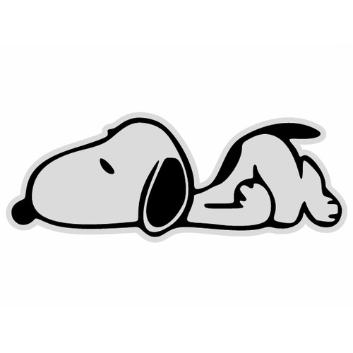 Snoopy layered sticker - layered,
