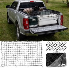 For Ford Ranger Rear Boot Trunk Bed Storage Mesh Envelope Cargo Net Organizer