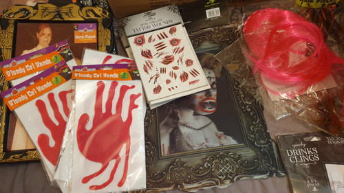 Halloween job lot - job,
