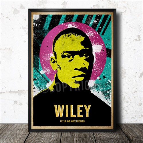 Wiley grime art print - print, poster