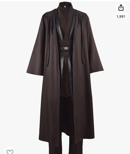 Jedi tunic hooded robe - jedi,