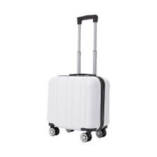 18 Inch 4 Wheel Suitcase Hard Shell Carry On Cabin Bag Trolley Hand Luggage Case