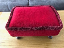 pouffe footstool vintage retro