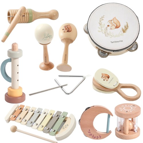 Montessori wooden baby musical - montessori,