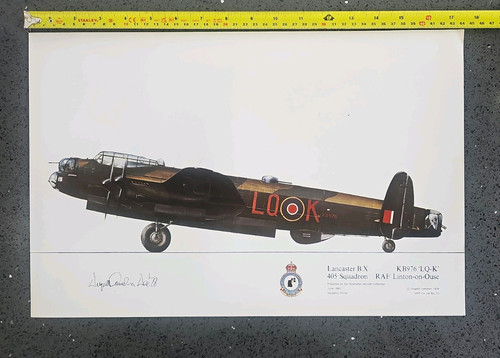 Original squadron print - original, '78