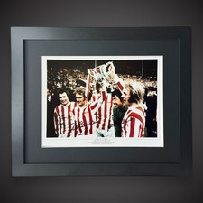 Framed Stoke City Cup Win