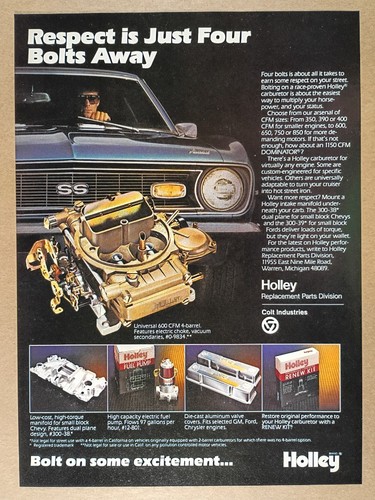 1986 holley 600 cfm - 600,