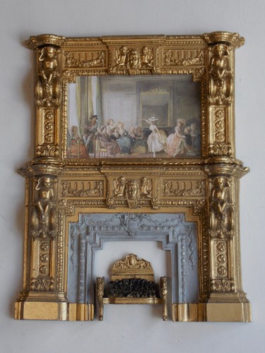Dolls house 12th scale - house,