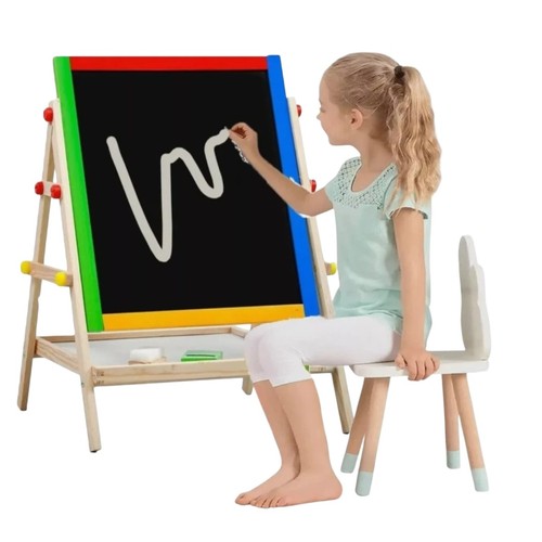 Kids easel wooden - easel,