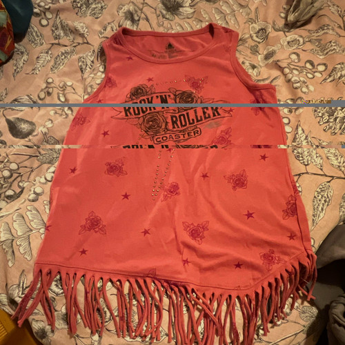 Disney girls pink sleeveless - disney,