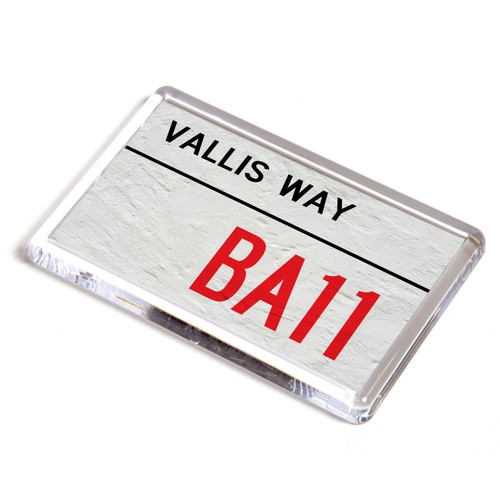 Fridge magnet vallis way - fridge,